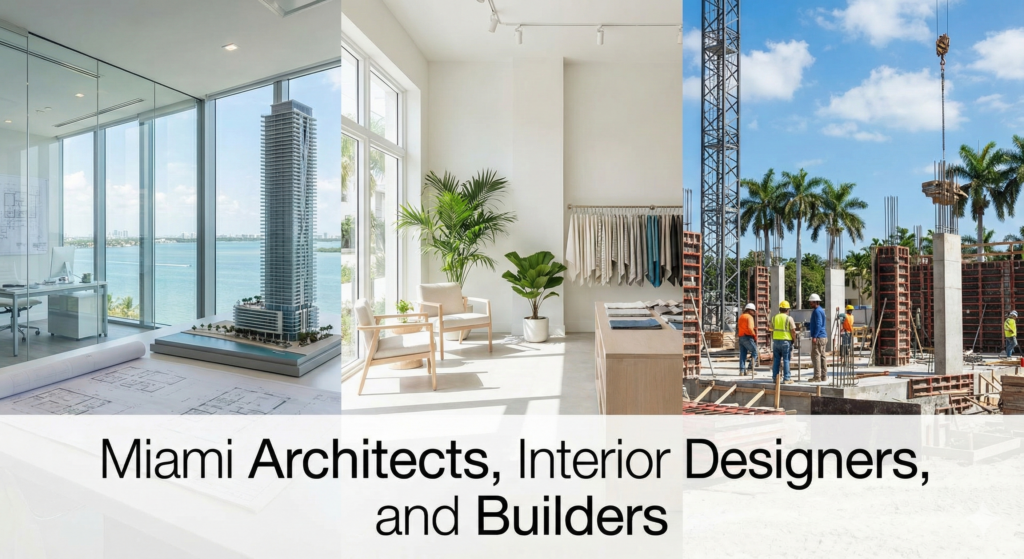 Miami Architects, Interior Designers, and Builders
